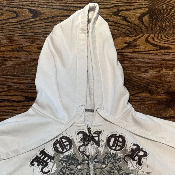 LL Cool J Hoodie Mens M Y2K Hip Hop Streetwear Sweatshirt Skater Zip Urban - Picture 2 of 13